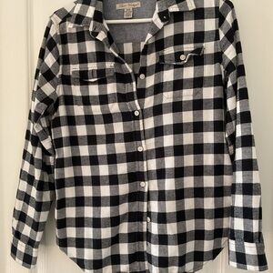 Plaid flannel size small